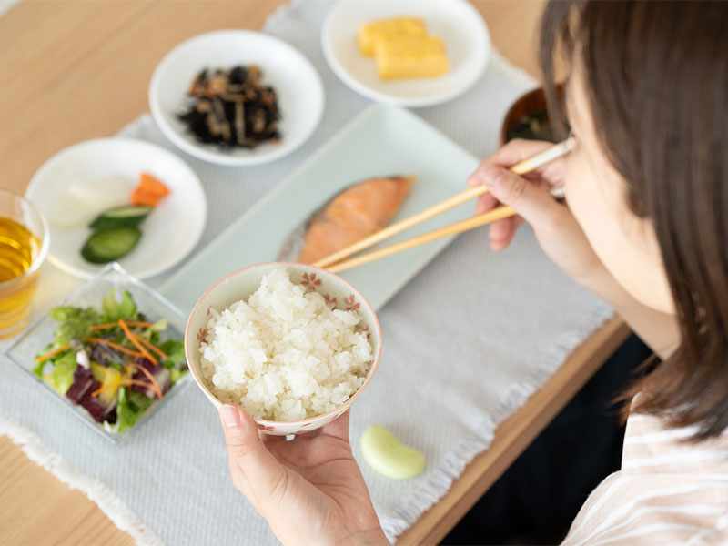 無理のない食事サポート