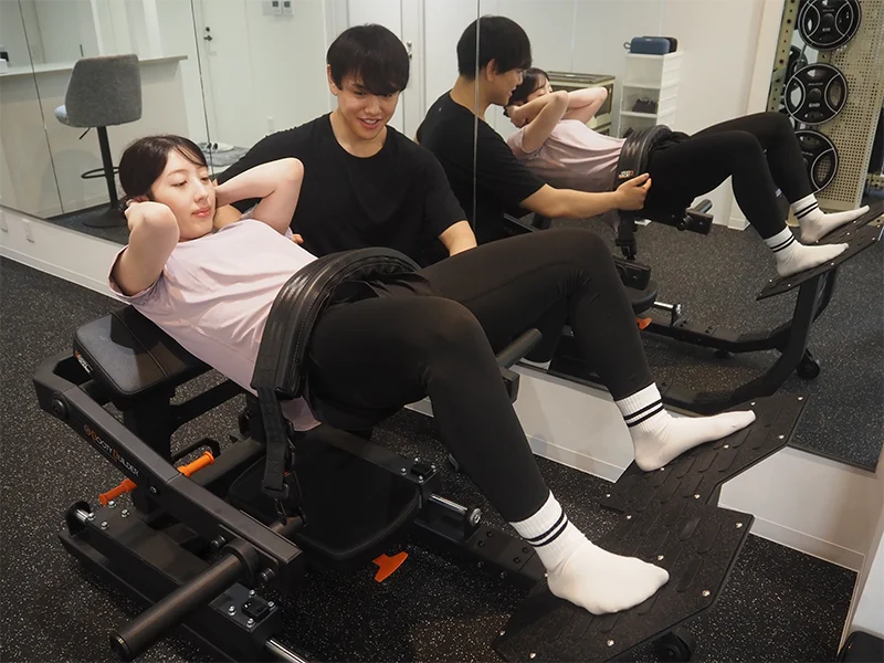 トレーナーによる体験セッション